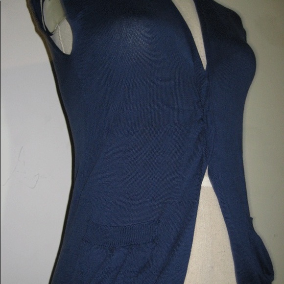 Forme D’Expression Knit Sleeveless Cardigan Top - Picture 4 of 8